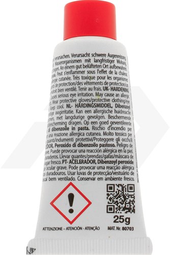 Presto Polysesterplamuur Verharder 25 Gram