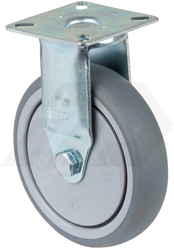 Promat Bokwiel Ø 100mm 100 kg PU Met Topplaat