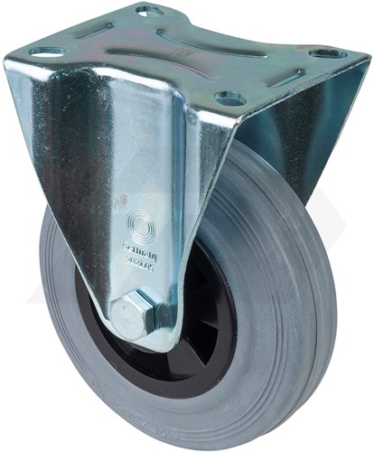 Promat Bokwiel Ø 125mm 100 kg Polypropyleen Met Topplaat