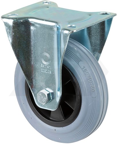 Promat Bokwiel Ø 160mm 135 kg Polypropyleen Met Topplaat