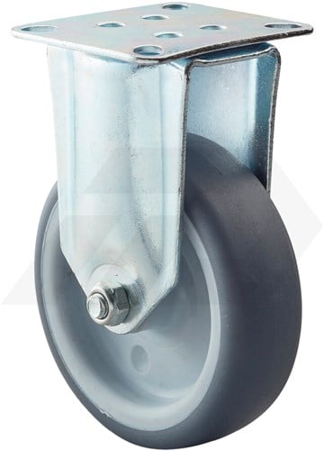 Promat Bokwiel Ø 100mm 100 kg PU Met Topplaat