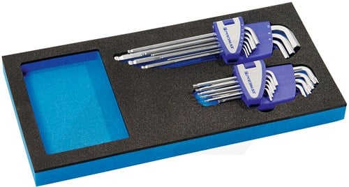 Promat Stiftsleutelset Zeskant & Torx