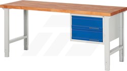 Tecwerk Werkbank 200x70cm Met Ladeblok
