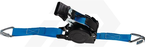 Promat Spanband Met Automatische Opwinding 3 Mtr Blauw 1.500 Kg.