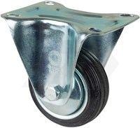 Promat Bokwiel Ø 80mm 70 kg Volrubber Met Topplaat