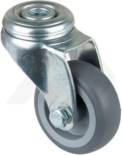 Promat Zwenkwiel Ø 50mm 50 kg PU Met Centraalgat