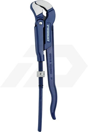 Promat Hoekpijptang Met S-Bek 2"
