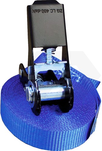 Promat Spanband Met Ratel 4 Mtr. Blauw 800 Kg.