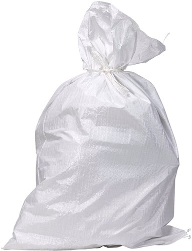Konvox Puinzak Geweven 65x100cm Wit (10 Stuks)