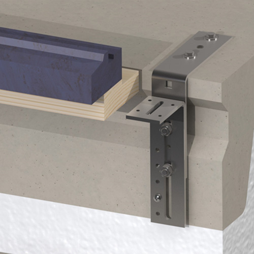 GB Kozijnstelhoek Type A 95x210/175mm Zink Magnesium-2