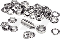 Rapid Zeilringen Ø21x10mm Incl. Aambeeld (25 Stuks)