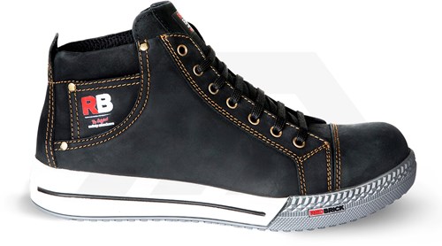 Redbrick Gold Black Werkschoen Hoog S3 Zwart Mt. 43