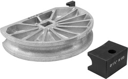 REMS Buigsegment en Glijstuk Ø 1 1/4" (31,8 mm) R133 Aluminium voor Curvo en Sinus