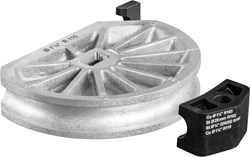 REMS Buigsegment en Glijstuk Ø 1 1/8" (28,6 mm) R115 Aluminium voor Curvo en Sinus