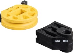 REMS Buigsegment en Glijstuk Ø 10 mm R40 Polyamide voor Curvo en Sinus