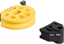 REMS Buigsegment en Glijstuk Ø 15 mm R55 Polyamide voor Curvo en Sinus