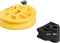 REMS Buigsegment en Glijstuk Ø 16 mm R60 Polyamide voor Curvo en Sinus