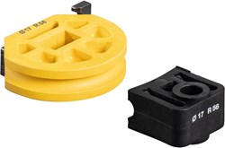 REMS Buigsegment en Glijstuk Ø 17 mm R56 Polyamide voor Curvo en Sinus