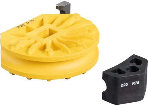 REMS Buigsegment en Glijstuk Ø 20 mm R75 Polyamide voor Curvo en Sinus