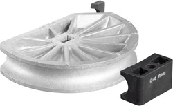 REMS Buigsegment en Glijstuk Ø 40 mm R140 Aluminium voor Curvo en Sinus