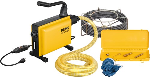 REMS Cobra 22 Set 16 Elektrische Ontstoppingsmachine met Spiralen 16 mm-2