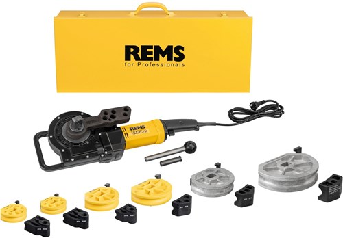 REMS Curvo Set Ø 12, 14, 16, 18, 22 en 28 mm Elektrische Pijpenbuiger (28 mm R102 RVS/C-staal) (In Koffer)