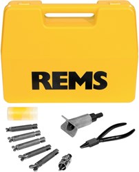 REMS Hurrican H Set 3/8", 1/2", 5/8", 3/4" en 7/8" Handbuisuithaler (In Koffer)