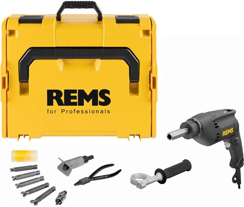 REMS Hurrican Set 3/8", 1/2", 5/8", 3/4" en 7/8" Elektrische Buisuithaler (In L-Boxx)-2