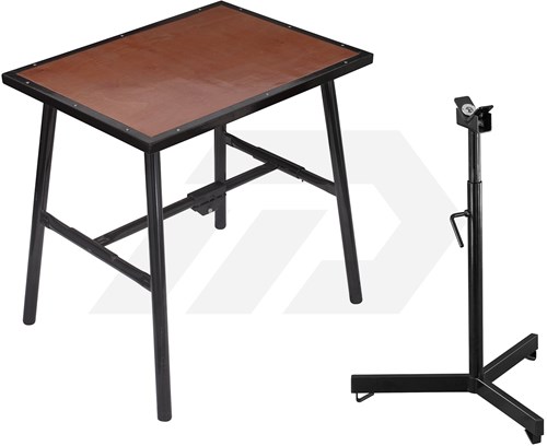 Rems Toebehoren Pakket 3 (Jumbo Werktafel & Herkules 3B Pijpsteun)