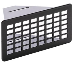 Tilmar RenoFix Renovatierooster Zwart 11x5,5cm
