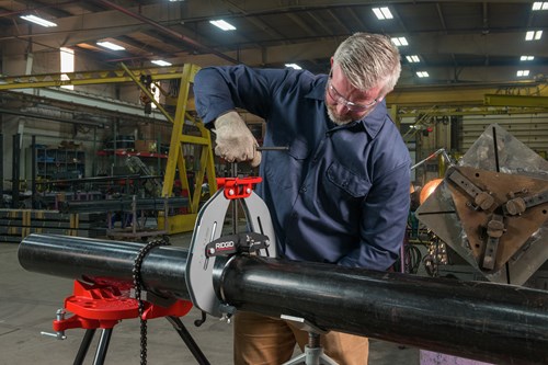 Ridgid Snelwerkende pijpklem voor laswerk-3