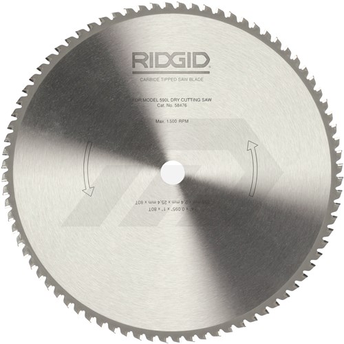 Ridgid Cirkelzaagblad 355x25,4x80T Metaal Voor 590L