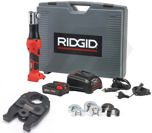 Ridgid RP 219 18V Radiaalperstang Met RF 16-20-25 Inzetstukken (1x 2,5 Ah)