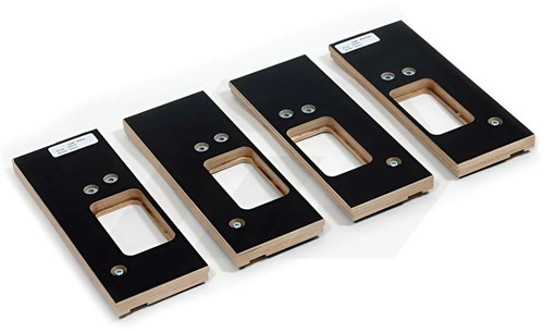 Riens Scharnierfreesmallenset 76x76mm 4-Delig
