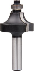 Rotec Kwartrondprofielfrees 38,1mm R12,7 Silver Line Schacht 8mm (1 Stuks)