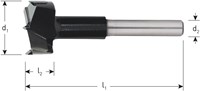 Rotec Scharnierfrees 26mm Silver Line Schacht 8mm (1 Stuks)-2
