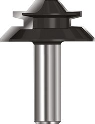 Rotec Hoekverlijmfrees 38,1x12,7mm Gold Line Schacht 8mm (1 Stuks)