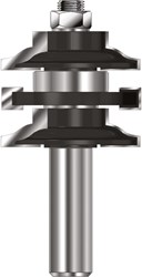 Rotec Contraprofielfrees Z3 41mm R4,76 Gold Line Schacht 8mm (1 Stuks)
