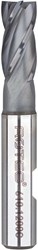 Rotec Vingerfrees 5x13mm HSS-E Kort AlCrN-Gecoat [Z4] Weldon Schacht 6mm (1 Stuks)