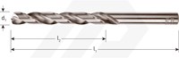 Rotec Metaalboor 2,4x57mm HSS-G (2 Stuks)-2
