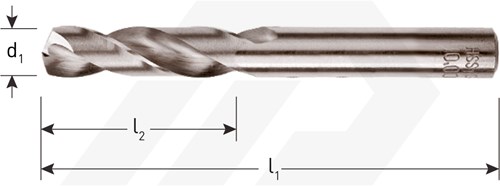 Rotec Plaatwerkboor 5,5x66mm HSS-G (10 Stuks)-2