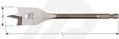 Rotec Speedboor 35x152mm 1/4" Aansluiting-2