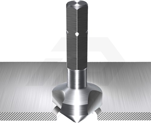 Rotec Verzinkfrees 6,3mm Schroef M 3 HSS-G (1 Stuks)-2