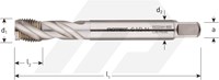 Rotec Machinetap BSP 7/8" (Gasdraad) DIN 5156 HSS-E (1 Stuks)-2