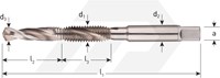 Rotec Combitap M 6 HSS-E (1 Stuks)-2