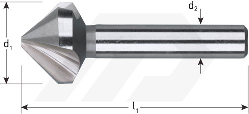 Rotec Verzinkfrees 12,4mm HSS-G 90°-2
