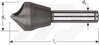 Rotec Verzinkfrees 15-20mm HSS-Co 90 Schuin Gat (1 Stuks)-2