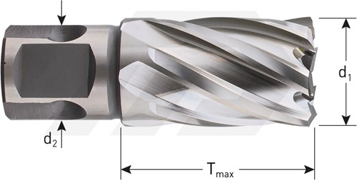 Rotec Kernboor 38x30mm HSS-XE UNI-2
