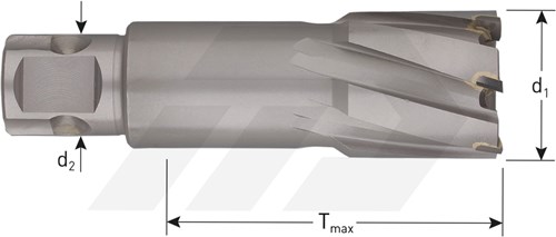 Rotec Kernboor 32x55mm HM Hard-Line UNI-2