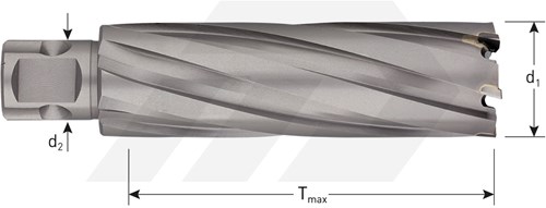 Rotec Kernboor 27x80mm HM Hard-Line UNI-2